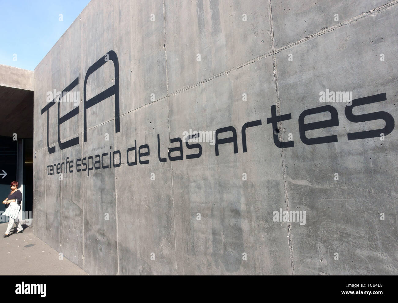 Tenerife Espacio de las Artes (TEA), Santa Cruz de Tenerife, Isole Canarie, Spagna dagli architetti Herzog e de Meuron Foto Stock