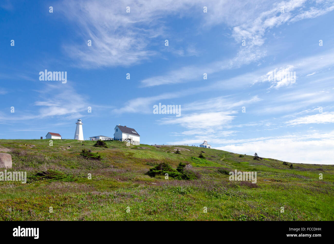 Cape Spear, Terranova, Canada nella giornata di sole Foto Stock