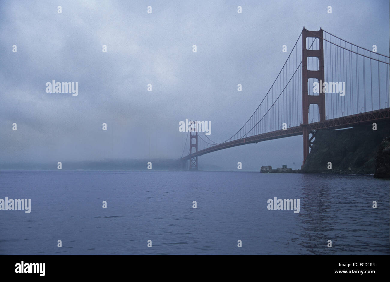 Golden Gate Bridge di San Francisco CA Foto Stock