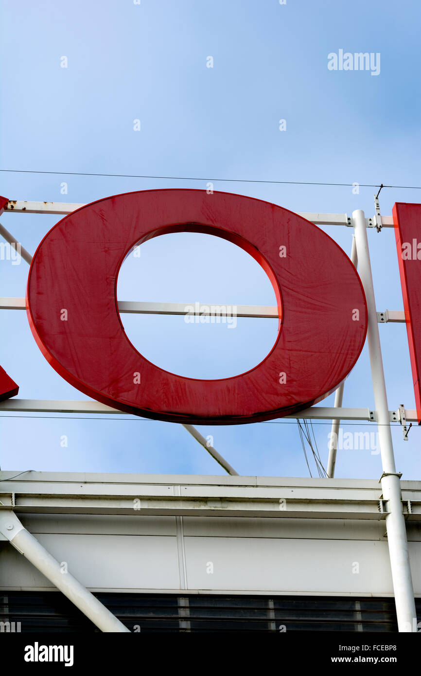 Lettera O Foto Stock