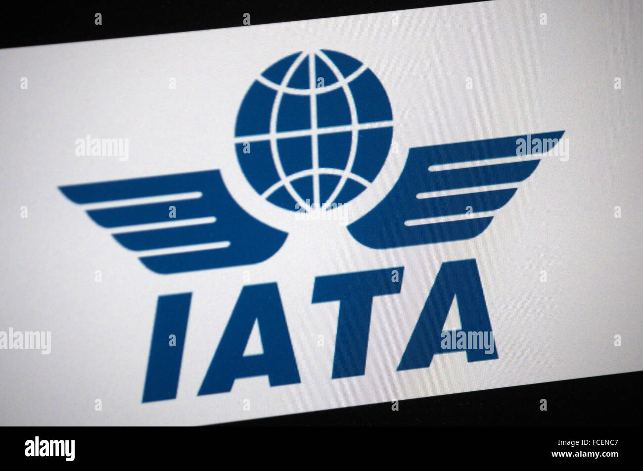 Markenname: 'IATA', Berlino. Foto Stock