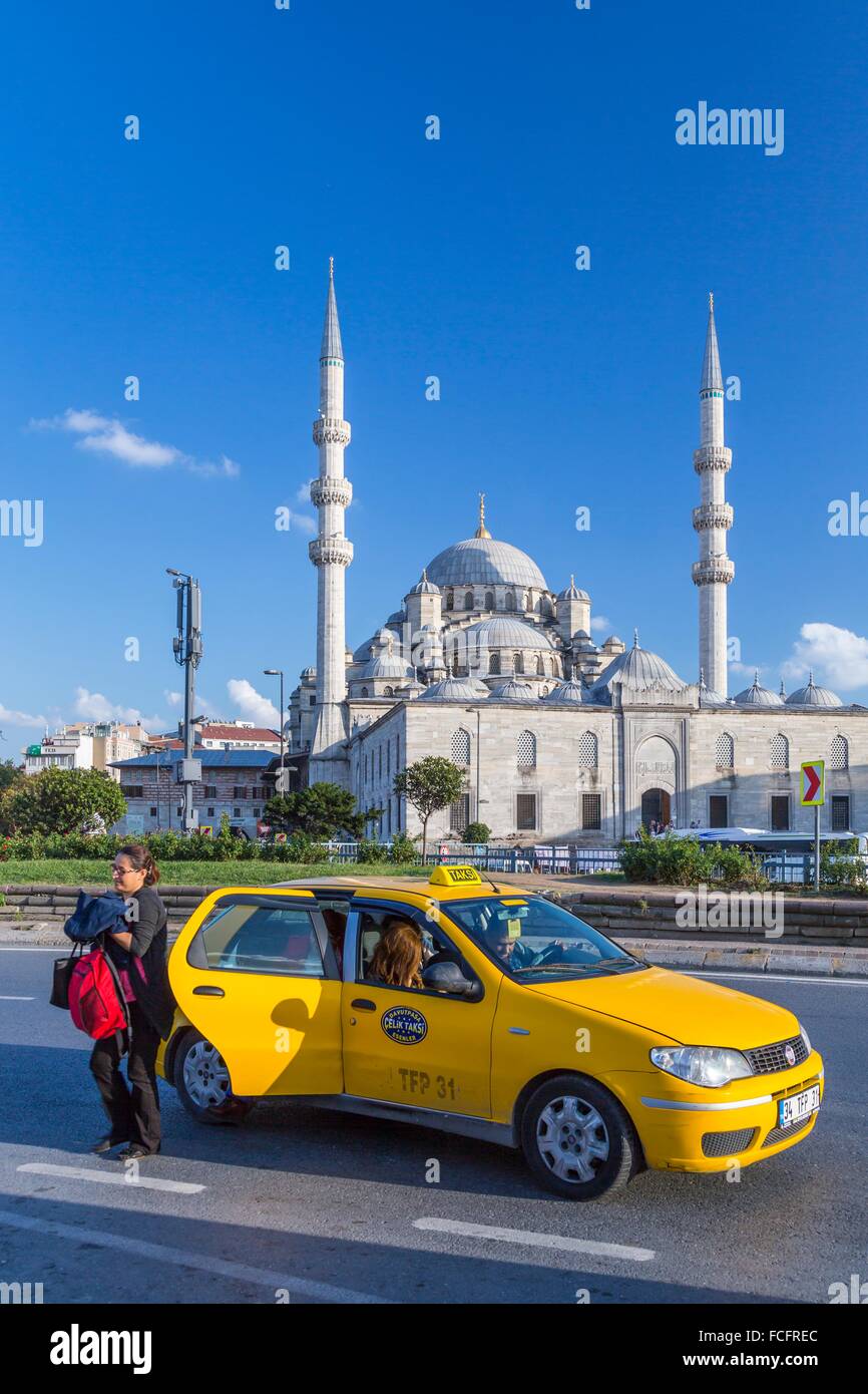 La nuova moschea di Istanbul, Turchia, Eurasia. Foto Stock