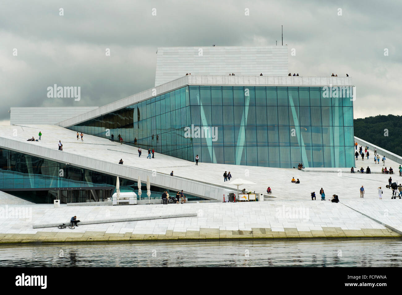 Norvegia : Oslo Oslo Opera House Foto Stock