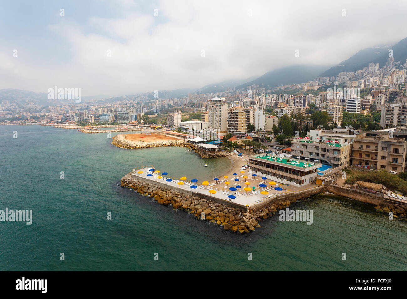 Antenna, Jounieh, Beirut, Libano Foto Stock