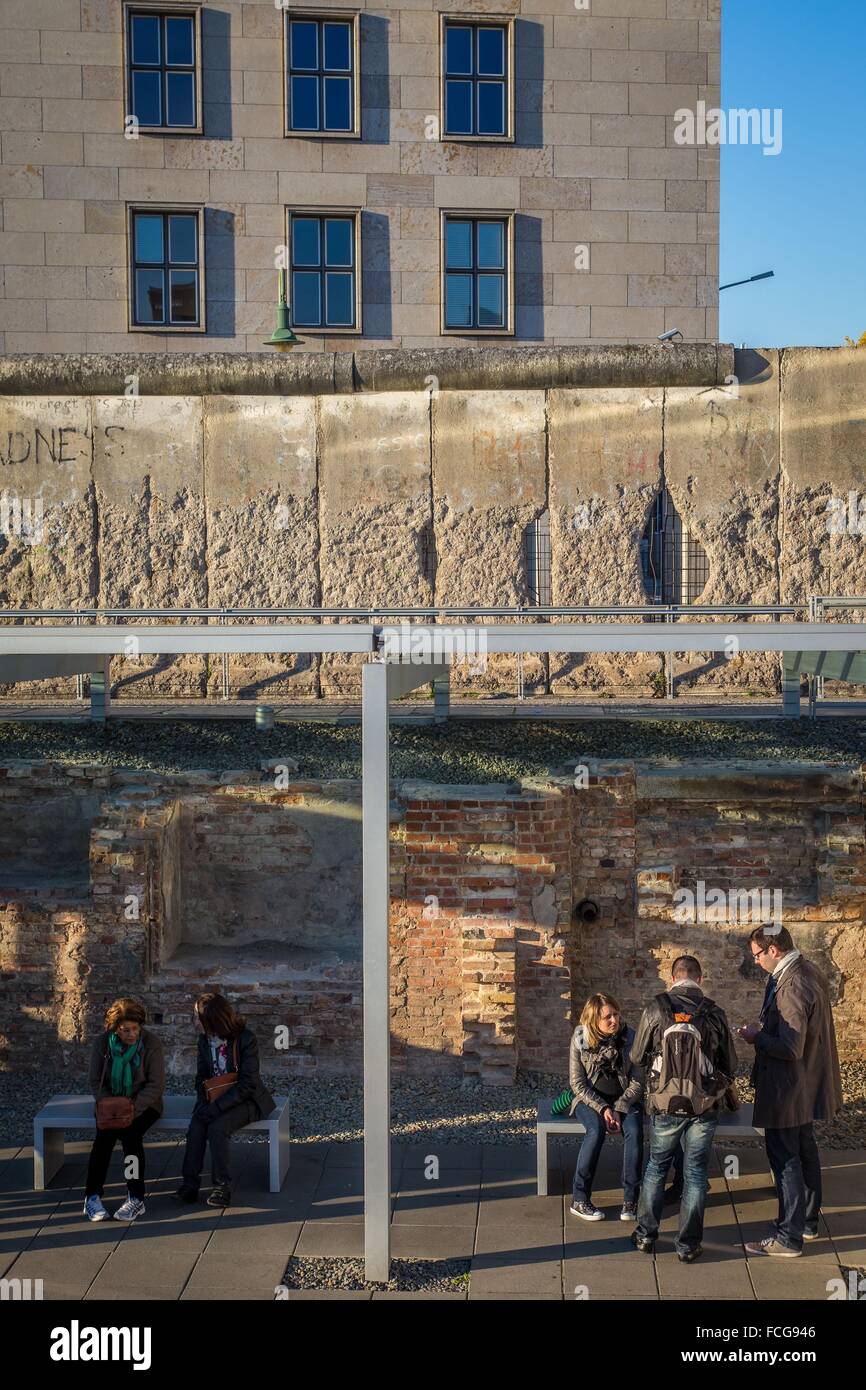 Illustrazione della Città di Berlino, Germania Foto Stock