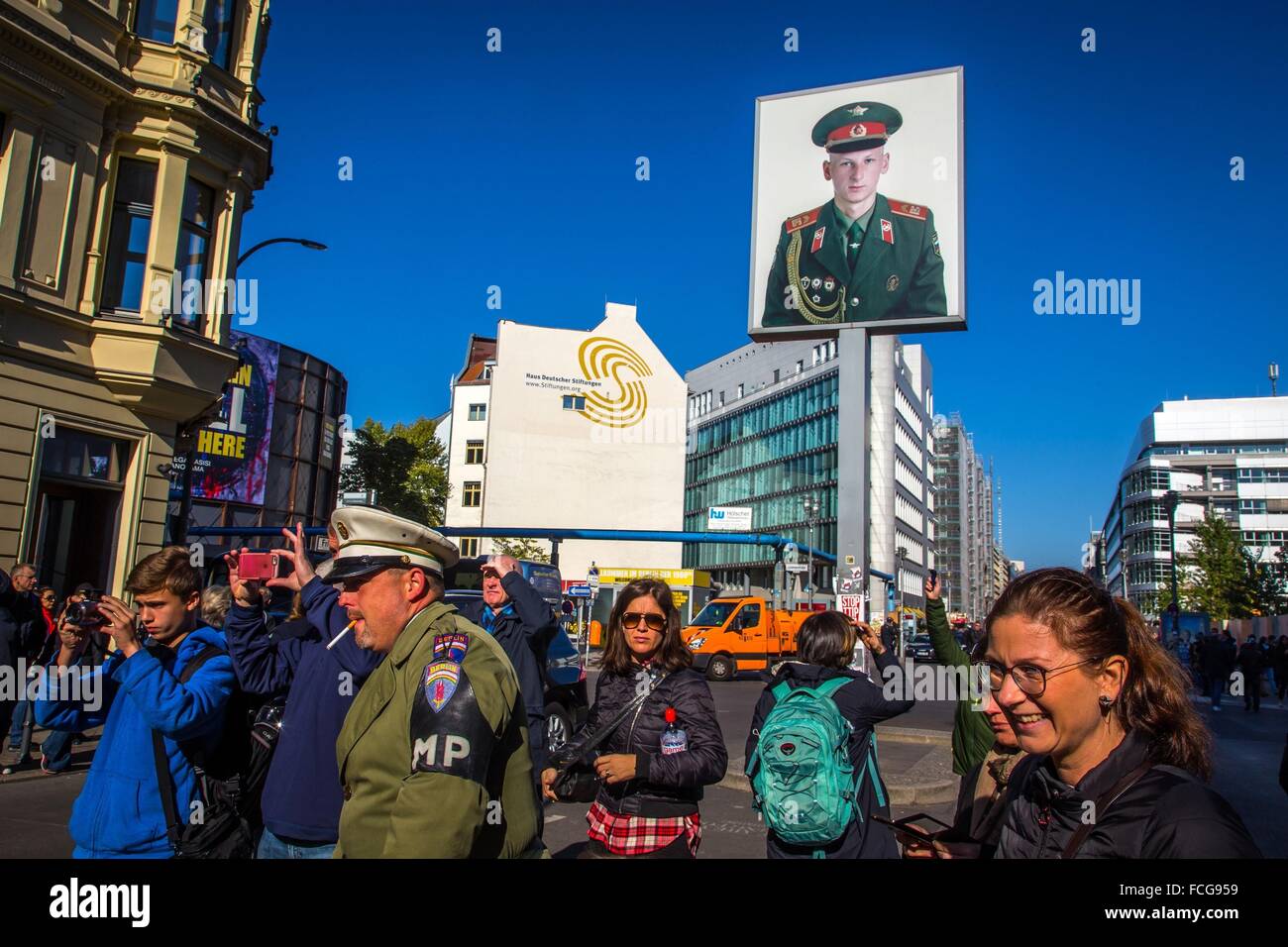 Illustrazione della Città di Berlino, Germania Foto Stock