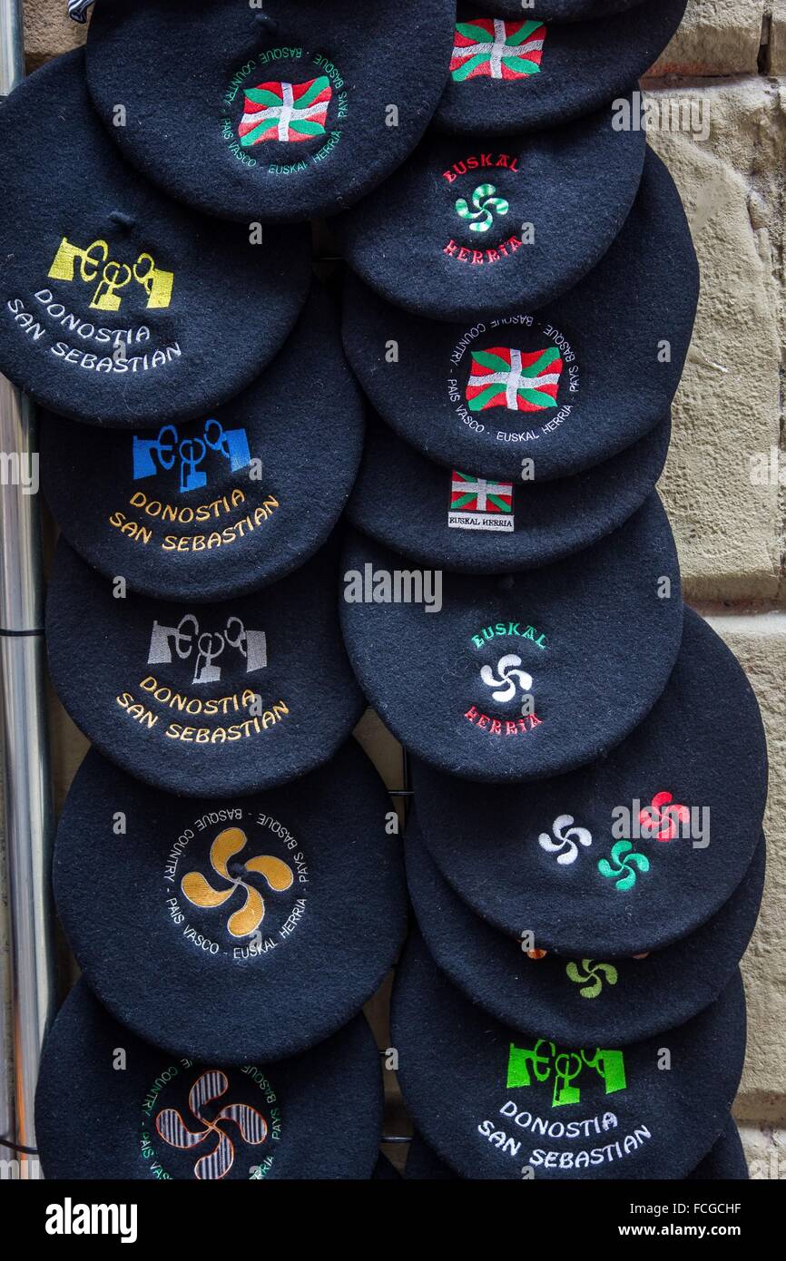 San Sebastiano, DONOSTIA, 2016 CAPITALE EUROPEA DELLA CULTURA, Paesi Baschi Foto Stock