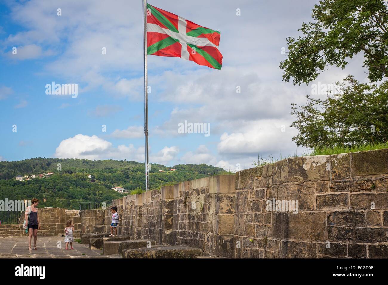 San Sebastiano, DONOSTIA, 2016 CAPITALE EUROPEA DELLA CULTURA, Paesi Baschi Foto Stock