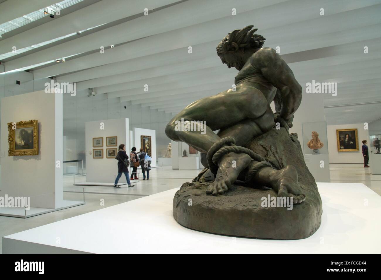 Museo del Louvre-Lens, lenti, (62), Nord-Pas-de-CALAISS Foto Stock