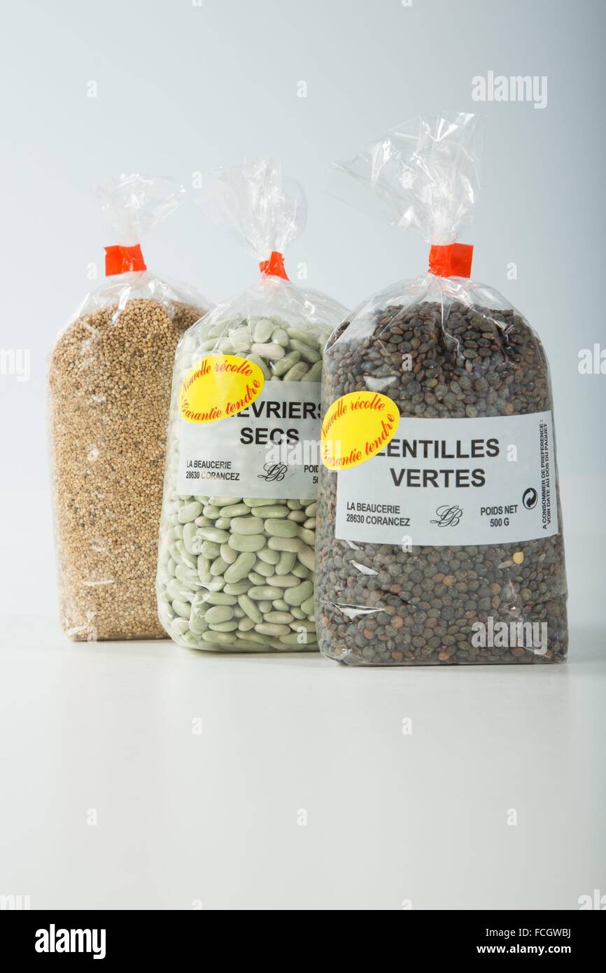 Prodotti della terra, (28) Eure et Loir, centro Foto Stock