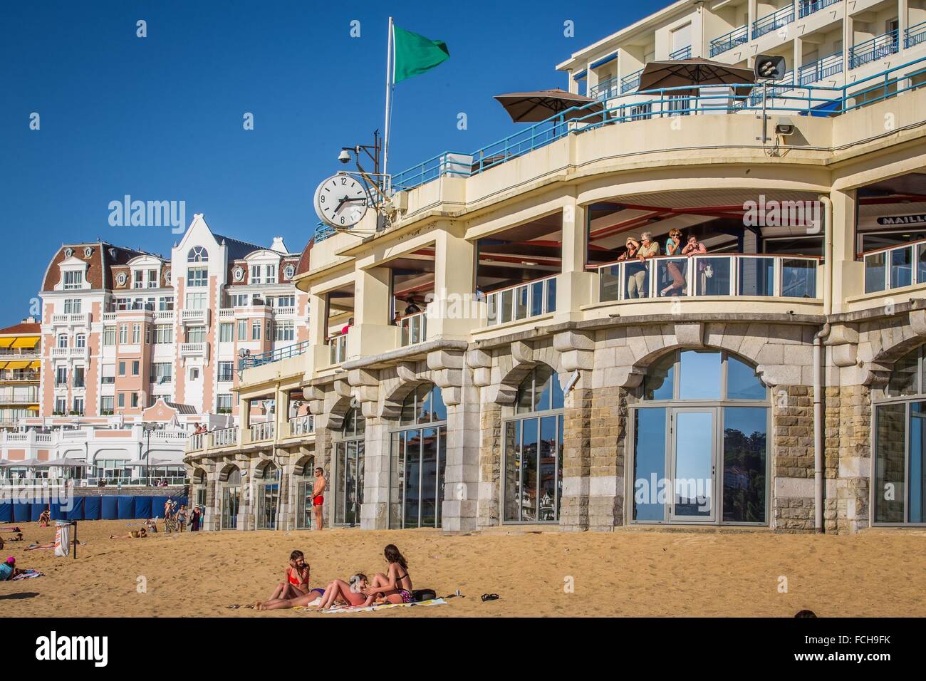 Illustrazione Paese basco, (64) PYRENEES-ATLANTIQUES, Aquitaine, Francia Foto Stock