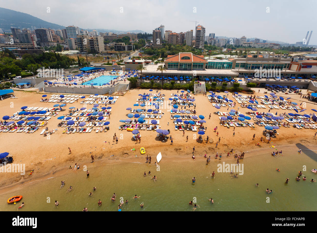 Antenna, Jounieh, Beirut, Libano Foto Stock