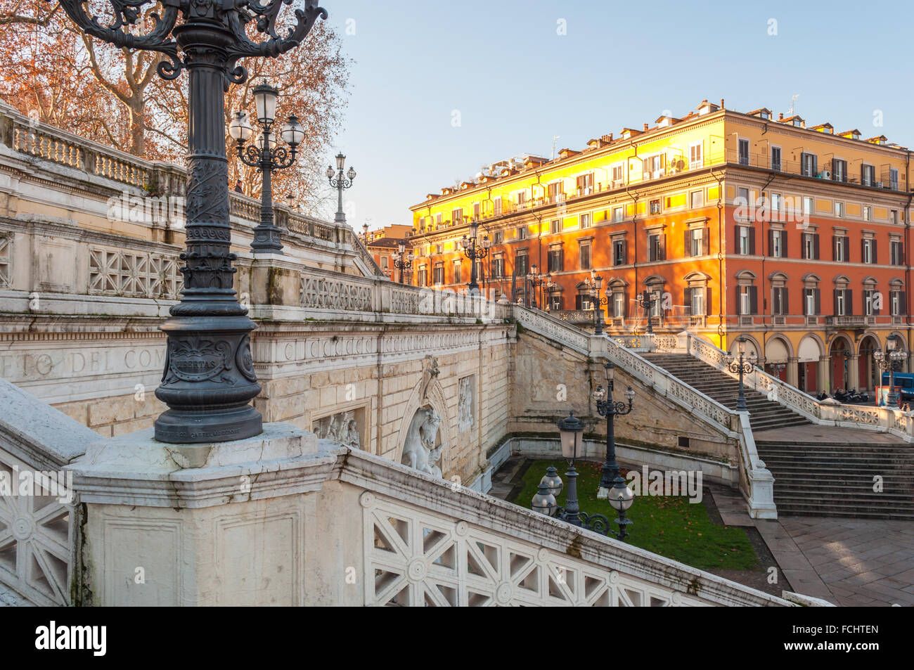 Bologna emilia romagna italia città europa street Foto Stock