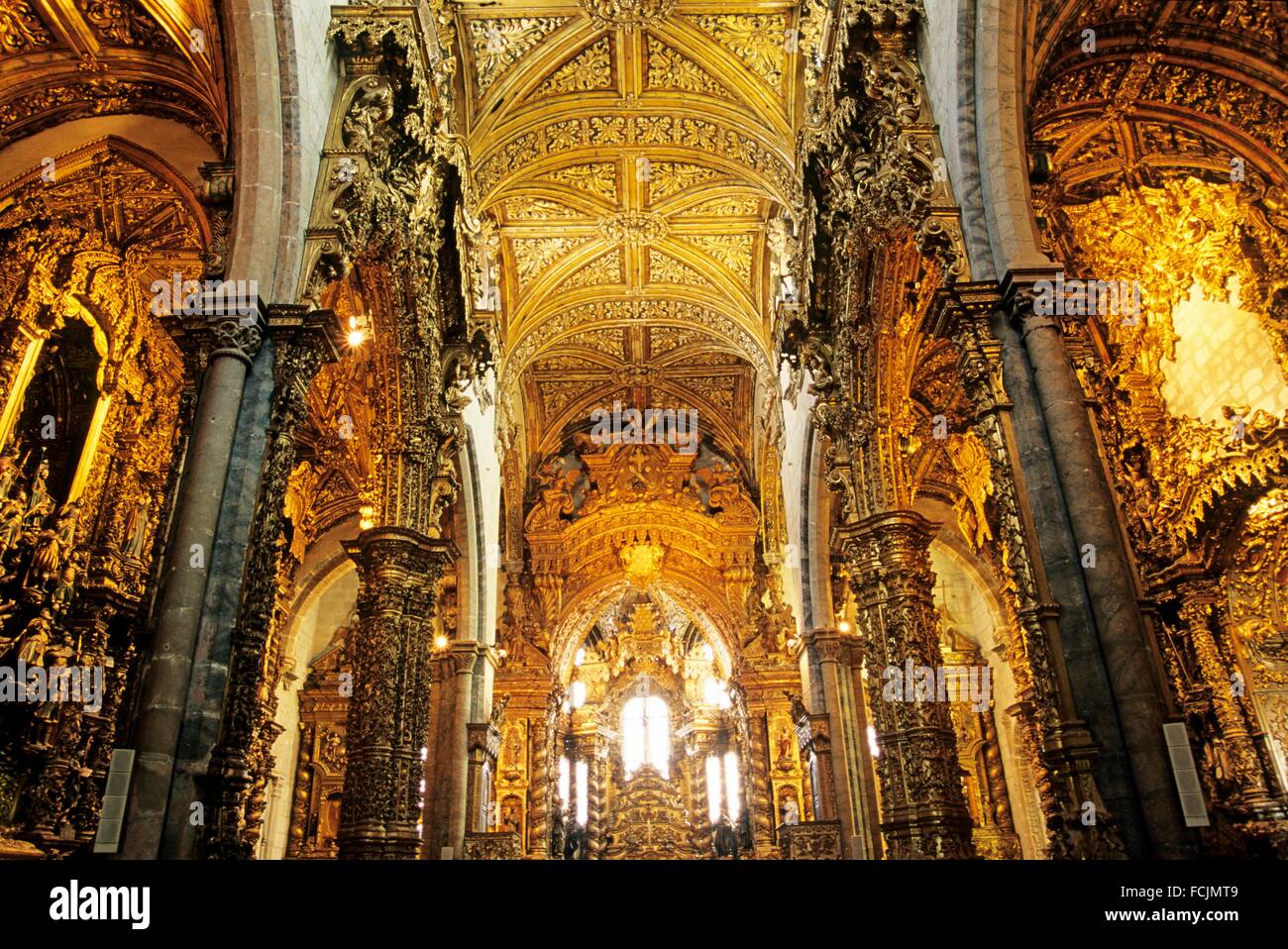 Chiesa di Sao Francisco, Porto, Portogallo, Europa meridionale Foto stock -  Alamy