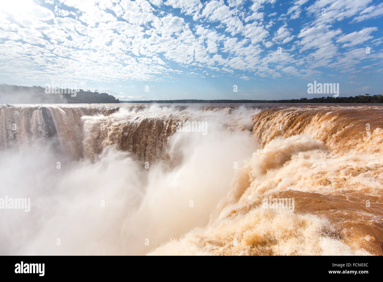 Iguassu Falls, Sud America Foto Stock