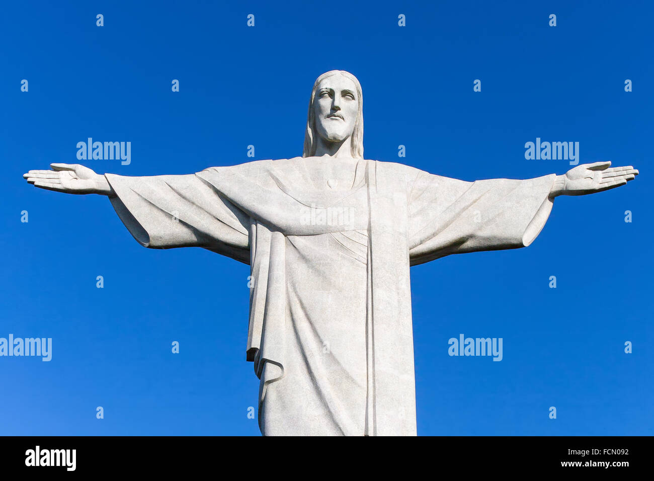 Cristo Redentore, Rio de Janeiro, Sud America Foto Stock