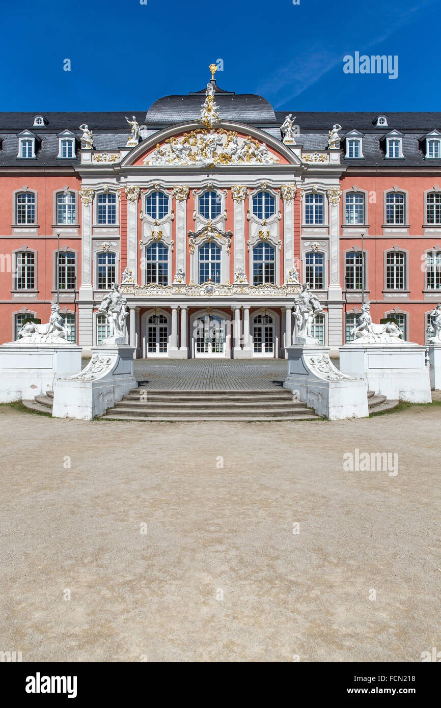 Un castello a Trier, Germania Foto Stock