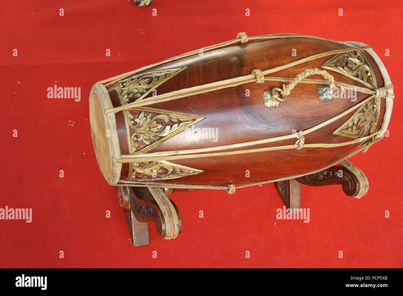 Tamburo Malay musica tradizionale Foto Stock