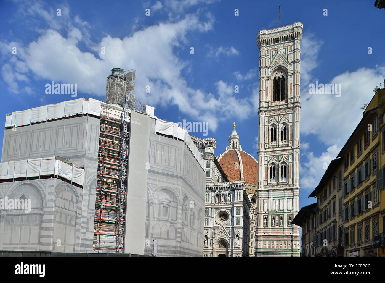 La Cattedrale di Santa Maria del Fiore, Firenze, Italia Foto Stock
