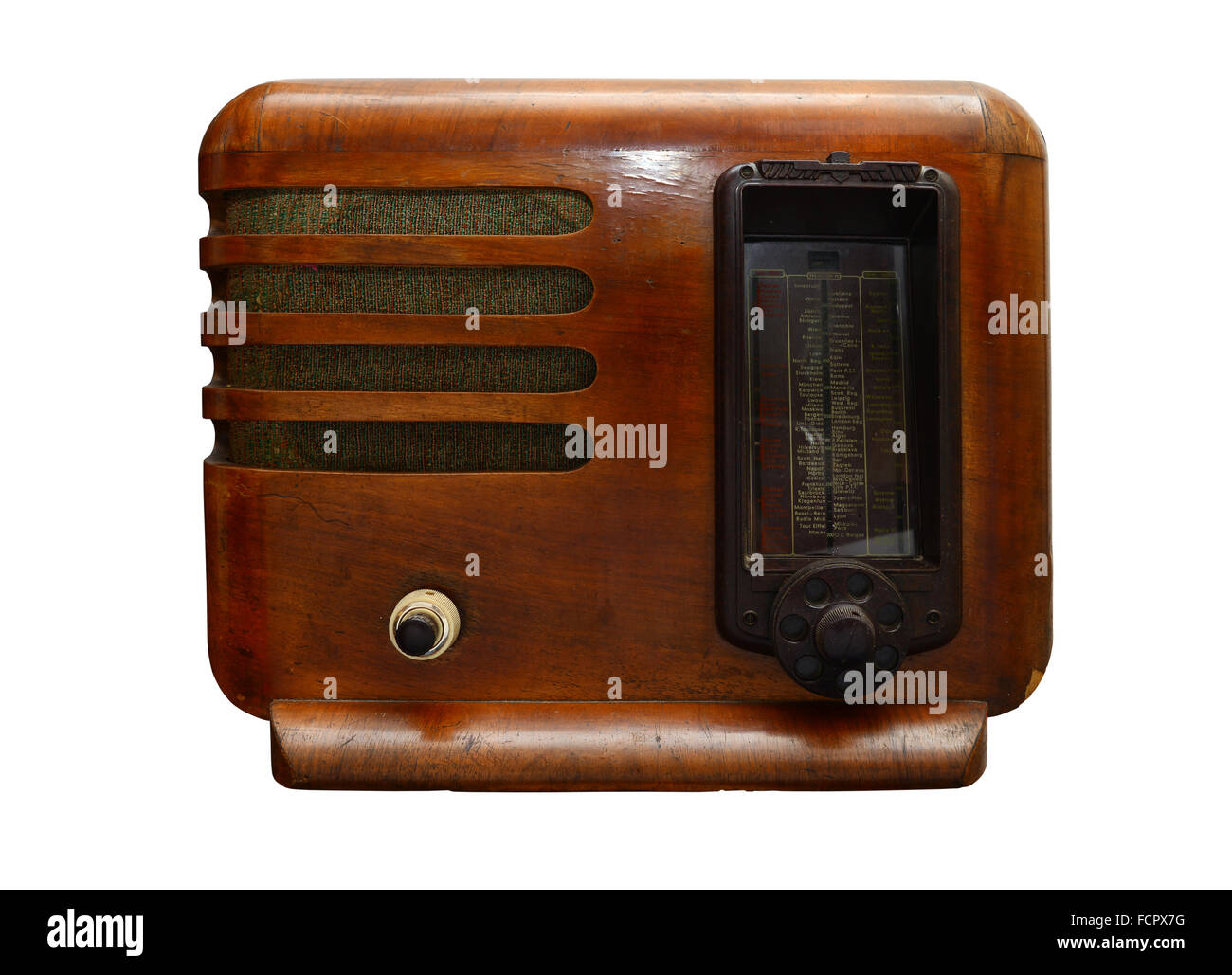 Vintage wooden radio immagini e fotografie stock ad alta risoluzione - Alamy