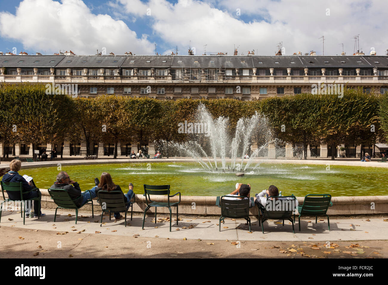 Jardin du Palais, Parigi, Francia Foto Stock