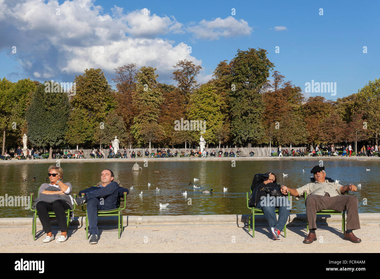 Jardin des Tuileries, Parigi, Francia Foto Stock