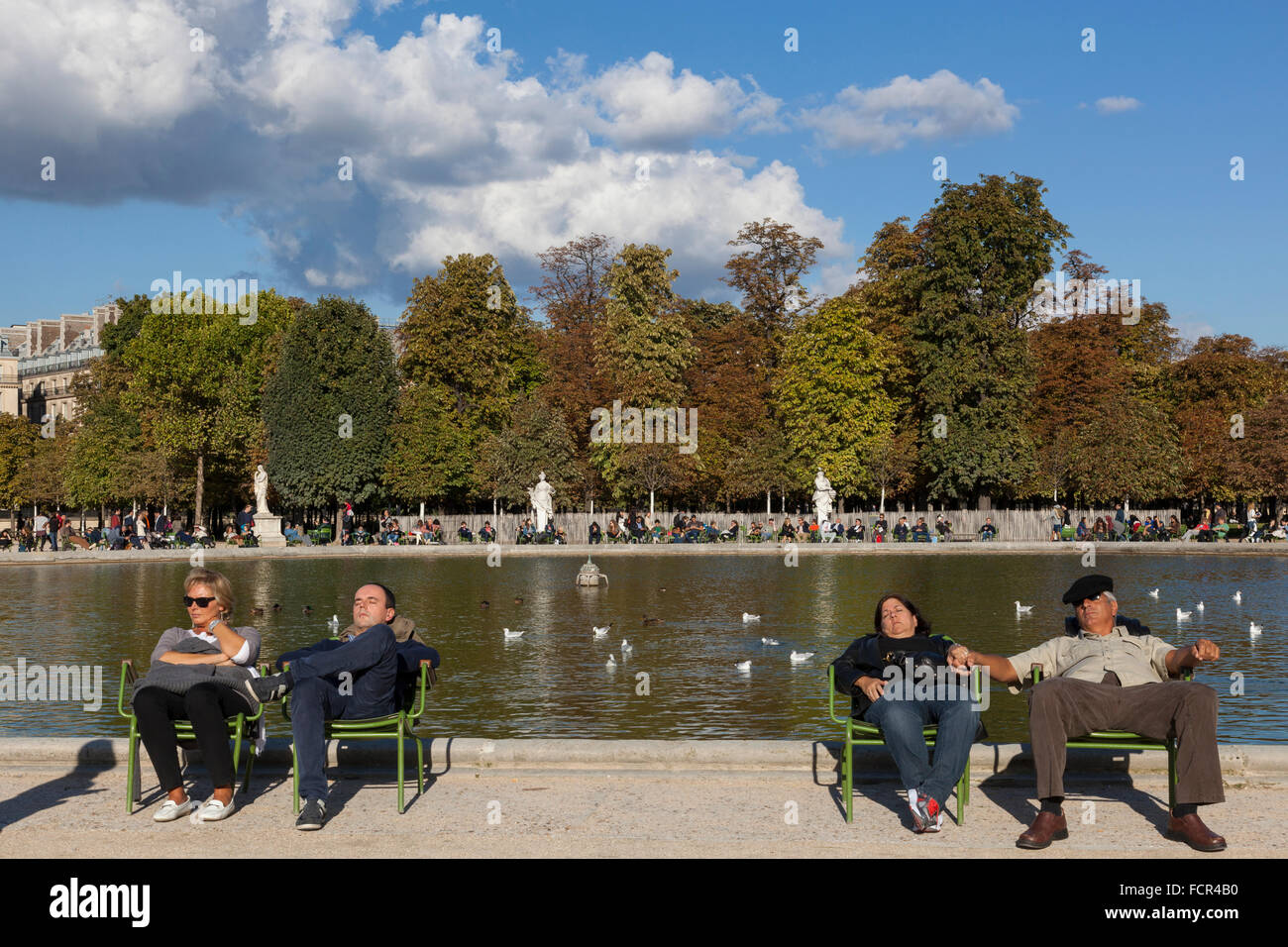 Jardin des Tuileries, Parigi, Francia Foto Stock