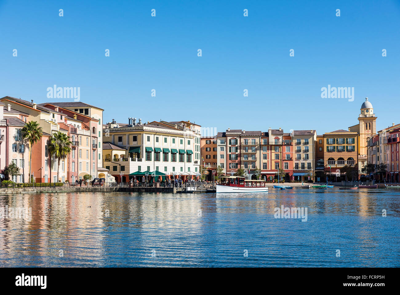 Loews Portofino Bay Hotel at Universal Orlando - Orlando, Florida, Stati Uniti d'America Foto Stock