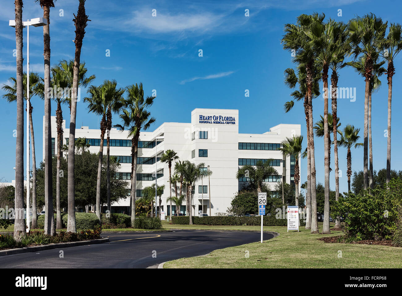 Cuore della Florida Regional Medical Center, Davenport, Florida, Stati Uniti d'America Foto Stock