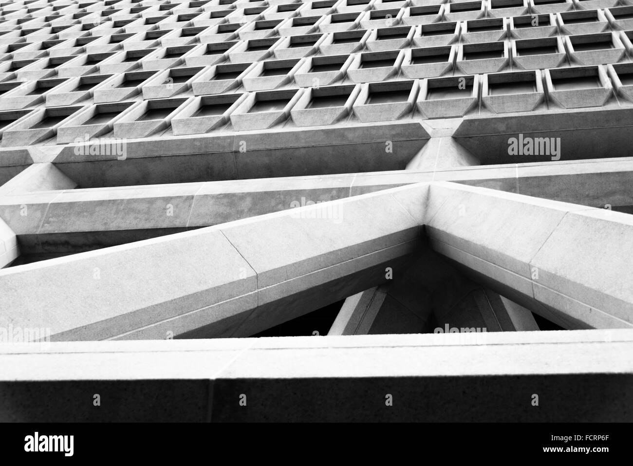 Dettaglio della Transamerica building, San Francisco, California Foto Stock