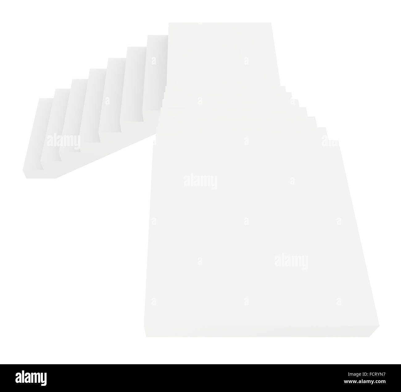 Scale. Isolato su sfondo bianco. Foto Stock