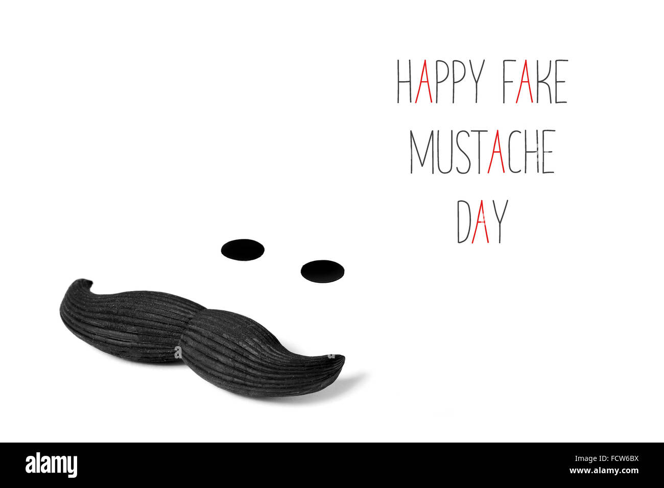 Fake moustache day immagini e fotografie stock ad alta risoluzione - Alamy