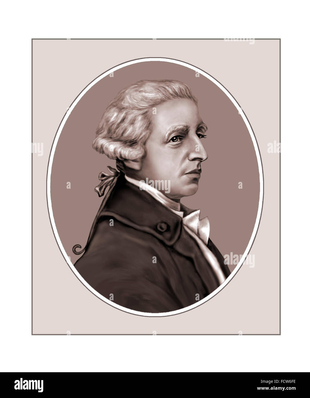 William Hamilton, Diplomat, Antiquario Foto Stock