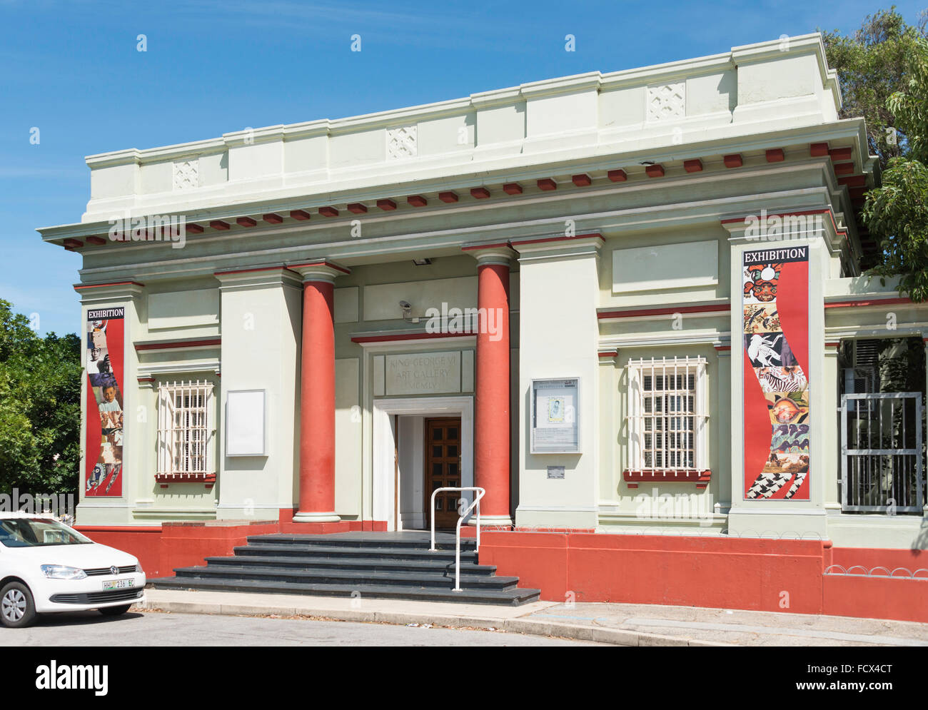 Nelson Mandela Metropolitan Art Museum, Park Drive, Port Elizabeth Nelson Mandela Bay, Eastern Cape Province, Sud Africa Foto Stock
