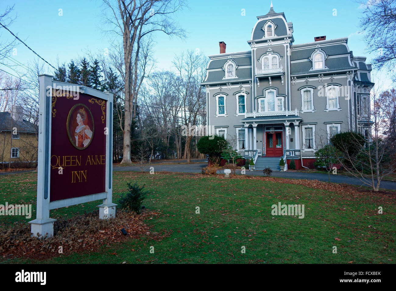 Il Queen Anne Inn a Annapolis Royal Nova Scotia, Canada Foto Stock
