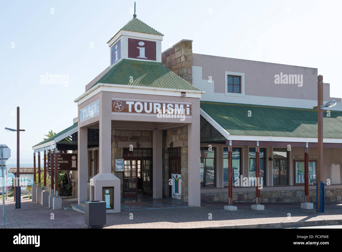 Ufficio informazioni turistiche, Church Street, Mossel Bay, Eden District, Provincia del Capo occidentale, Repubblica del Sud Africa Foto Stock