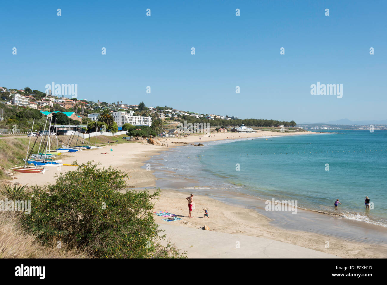 Santos Beach, Mossel Bay, Eden District Comune, Provincia del Capo occidentale, Repubblica del Sud Africa Foto Stock