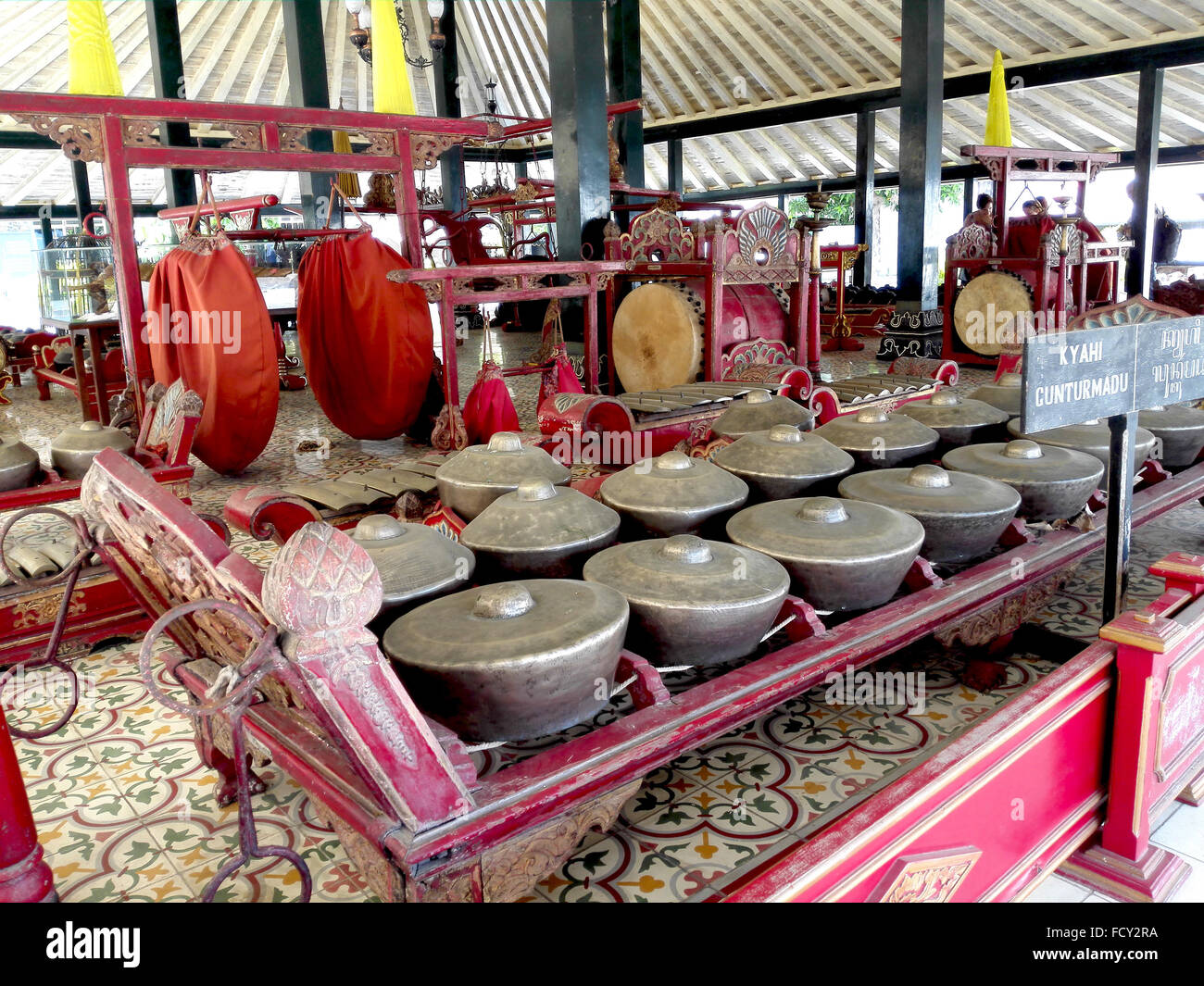Indonesia Java Centrale Yogyakarta il Kraton il Palazzo del Sultano Adrian Baker Foto Stock