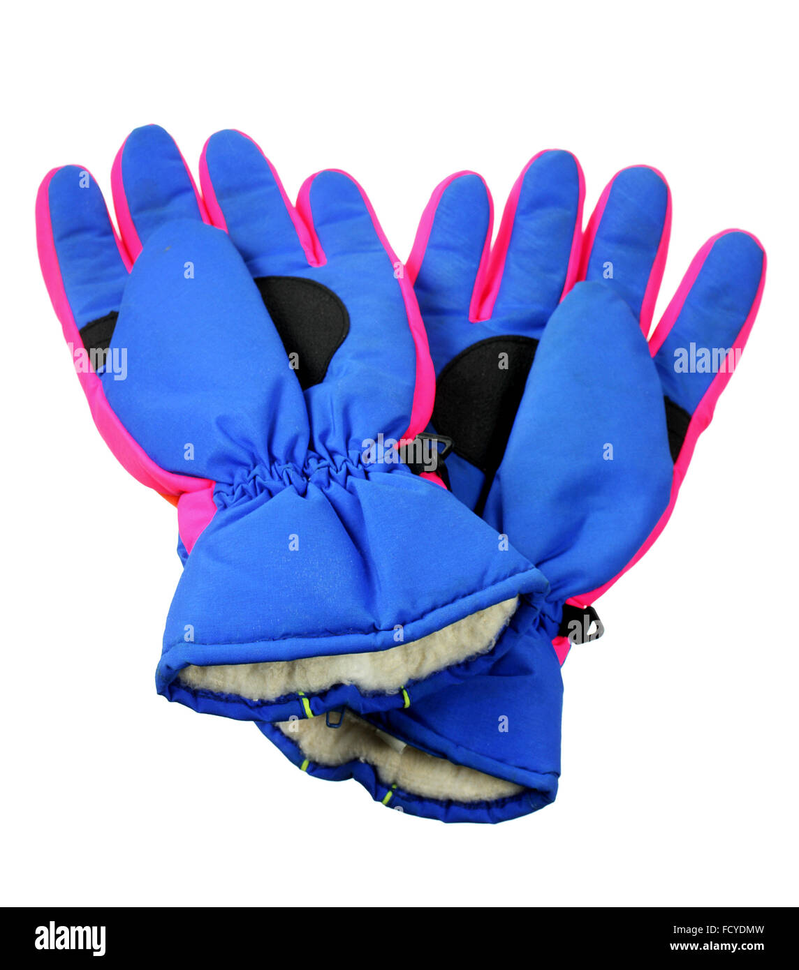 Guanti da sci Foto Stock