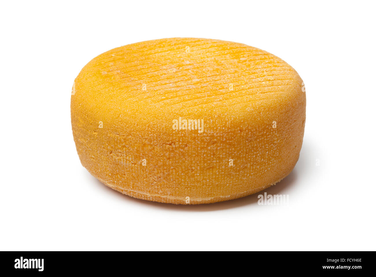 Tutto il Port salut il formaggio su sfondo bianco Foto Stock