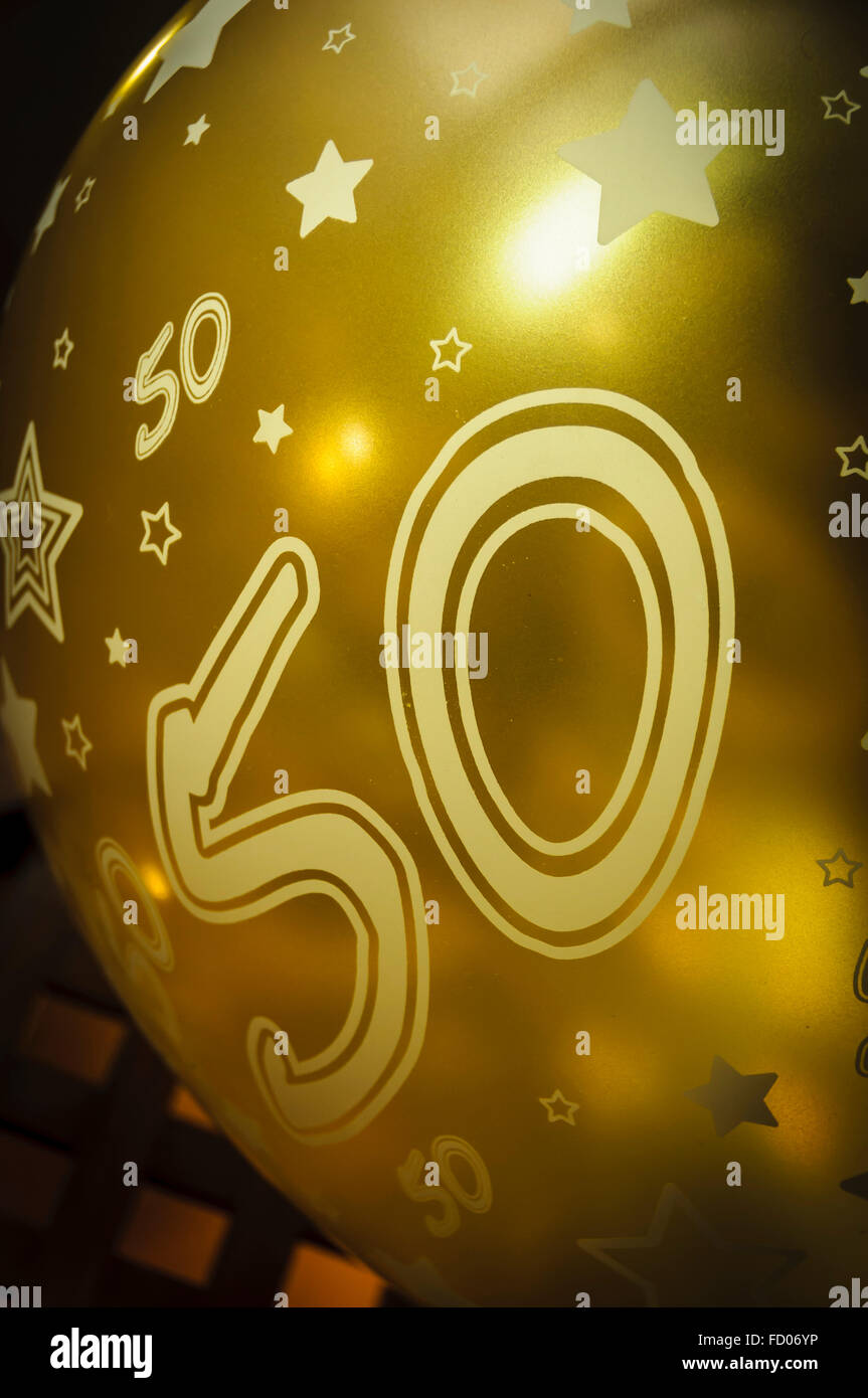 Globus 50 anniversario delle parti Foto Stock