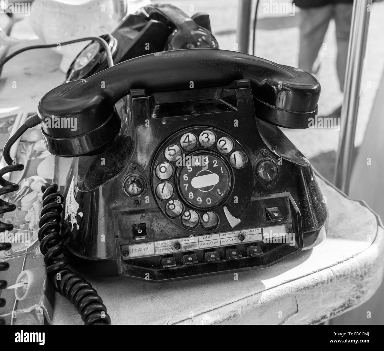 Fiera Commerciale e il Mercato delle Pulci di Haifa, Israele Foto Stock