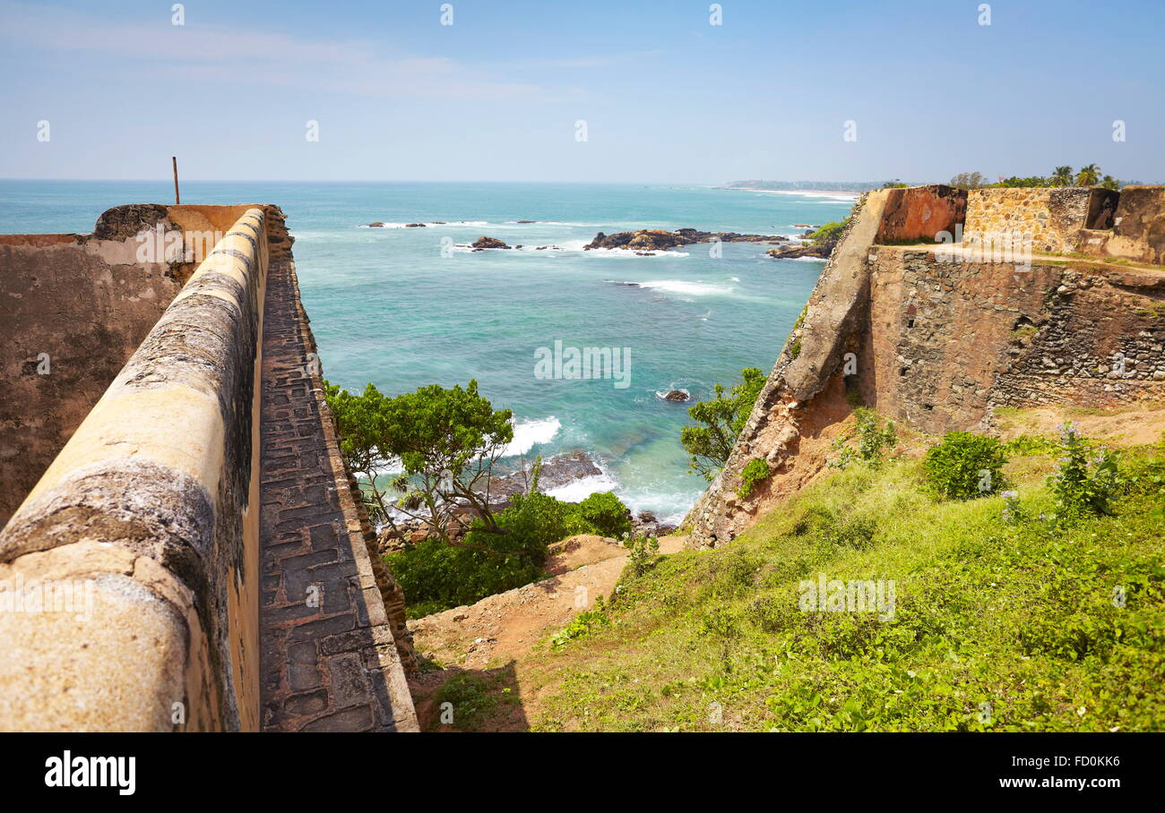 Sri Lanka - Galle, Old Fort, UNESCO World Heritage Site Foto Stock