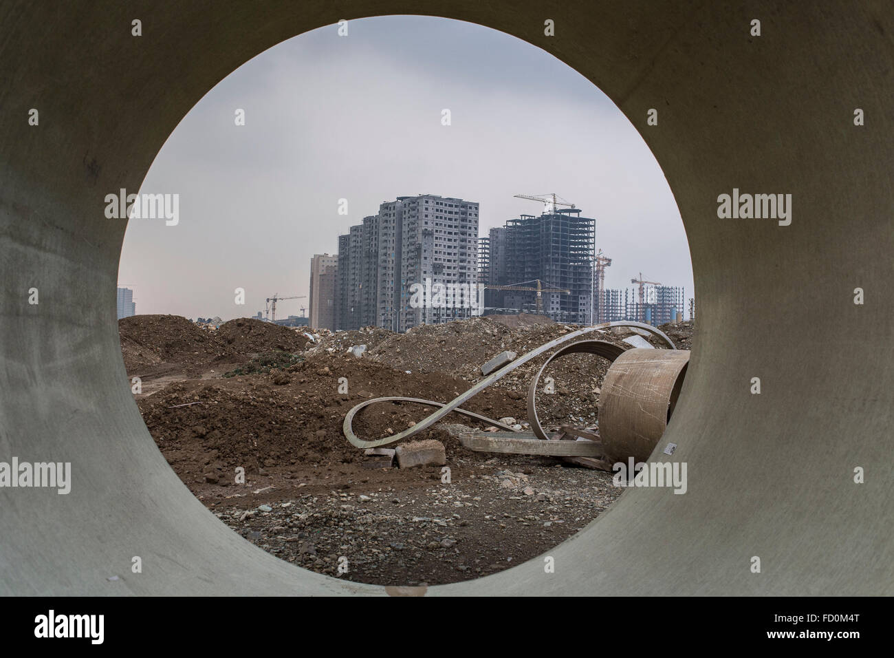 Nuovo Sepah costruzione della città vicino a Tehran, Iran. Foto Stock