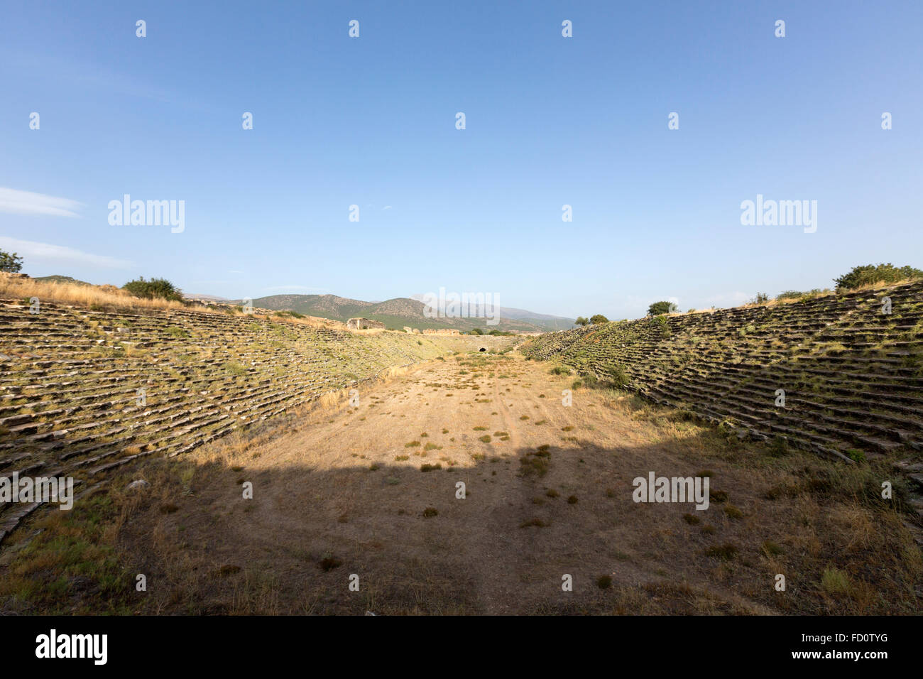 Aphrodisias stadio usato per eventi sportivi, Turchia Foto Stock