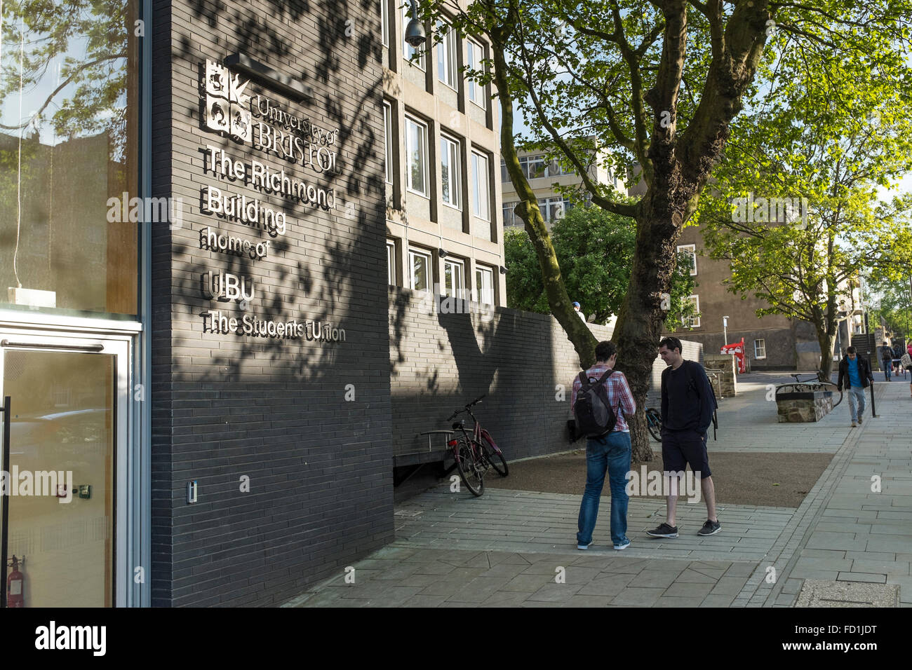 Università di Bristol, l'edificio di Richmond, città di Bristol, Regno Unito Foto Stock