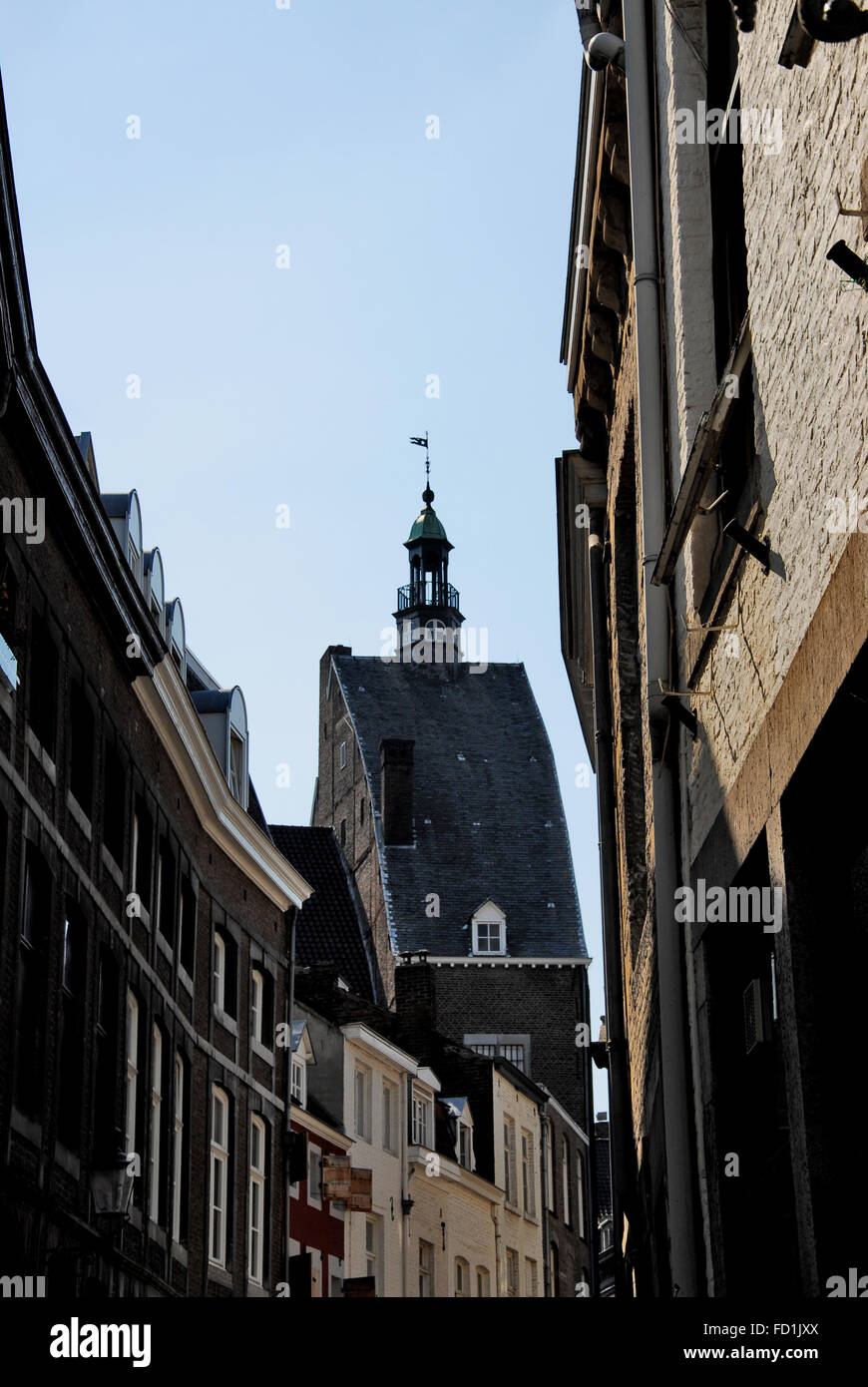 Strade di Maastricht, Paesi Bassi Foto Stock