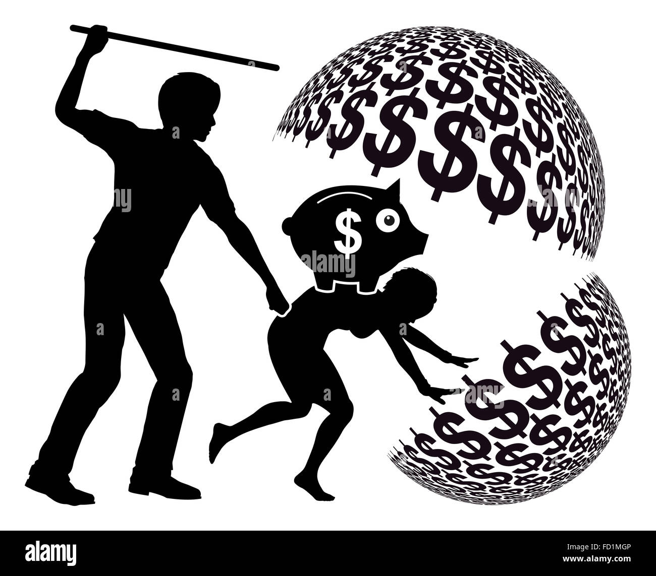 Lavoro forzato Foto Stock