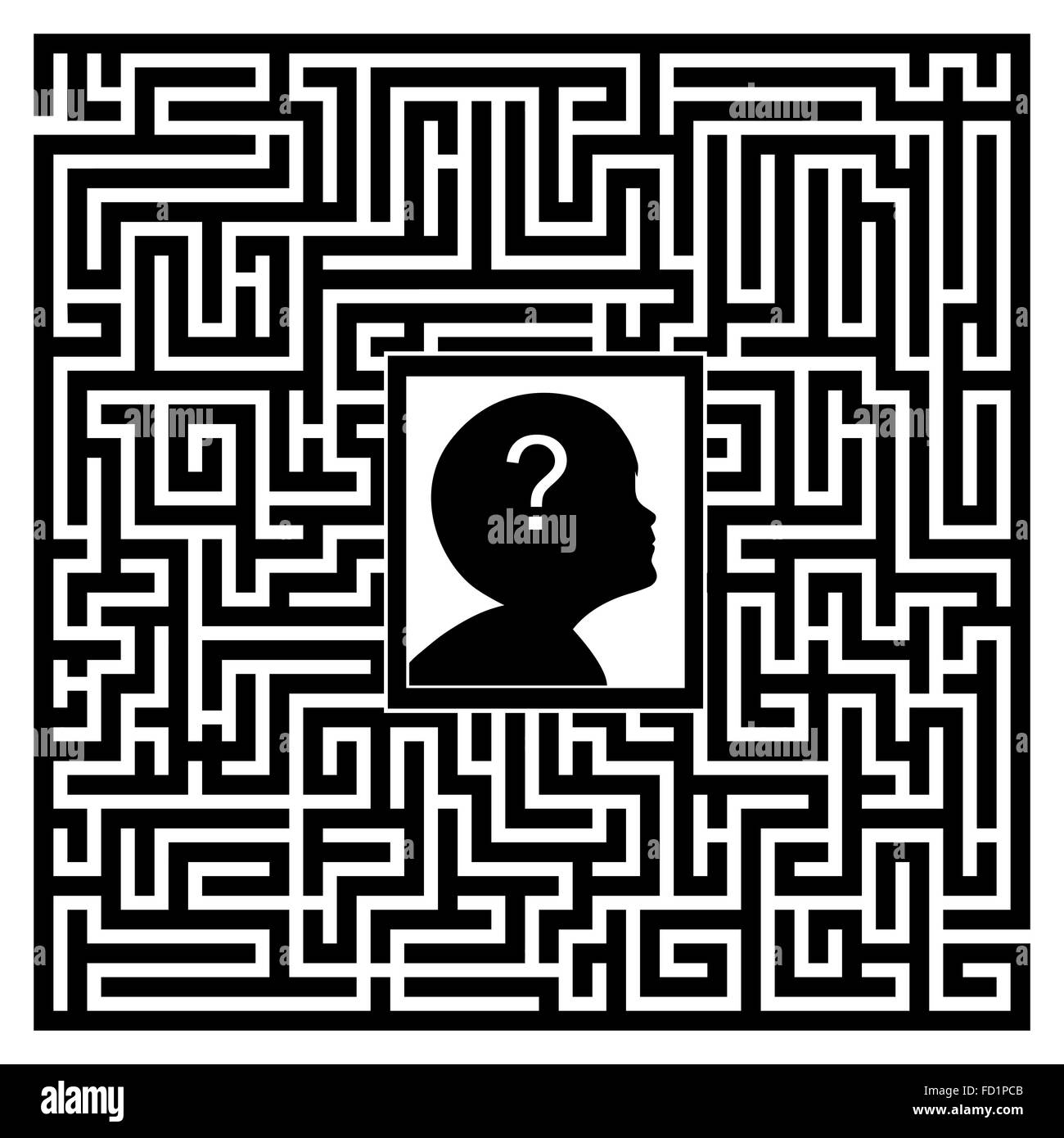 Bambino nel bisogno Foto Stock