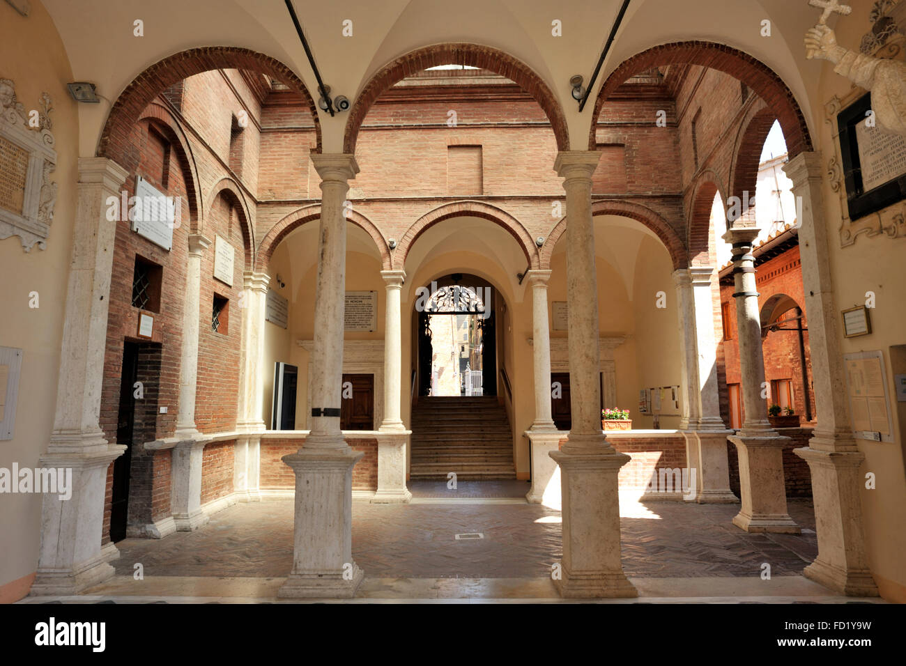 L'Italia, Toscana, Siena, santuario di Santa Caterina da Siena, santuario di Santa Caterina da Siena Foto Stock
